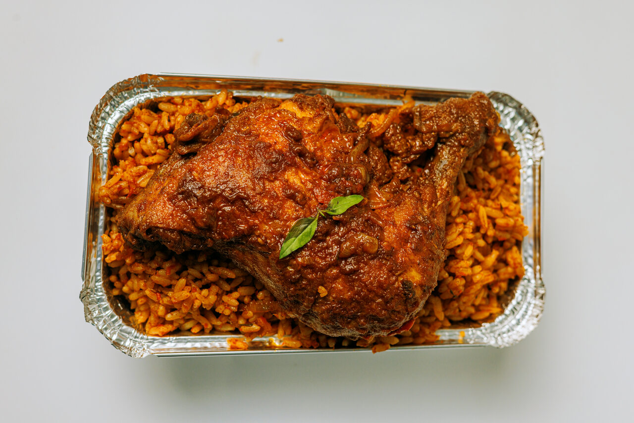 Smoky Jollof Rice